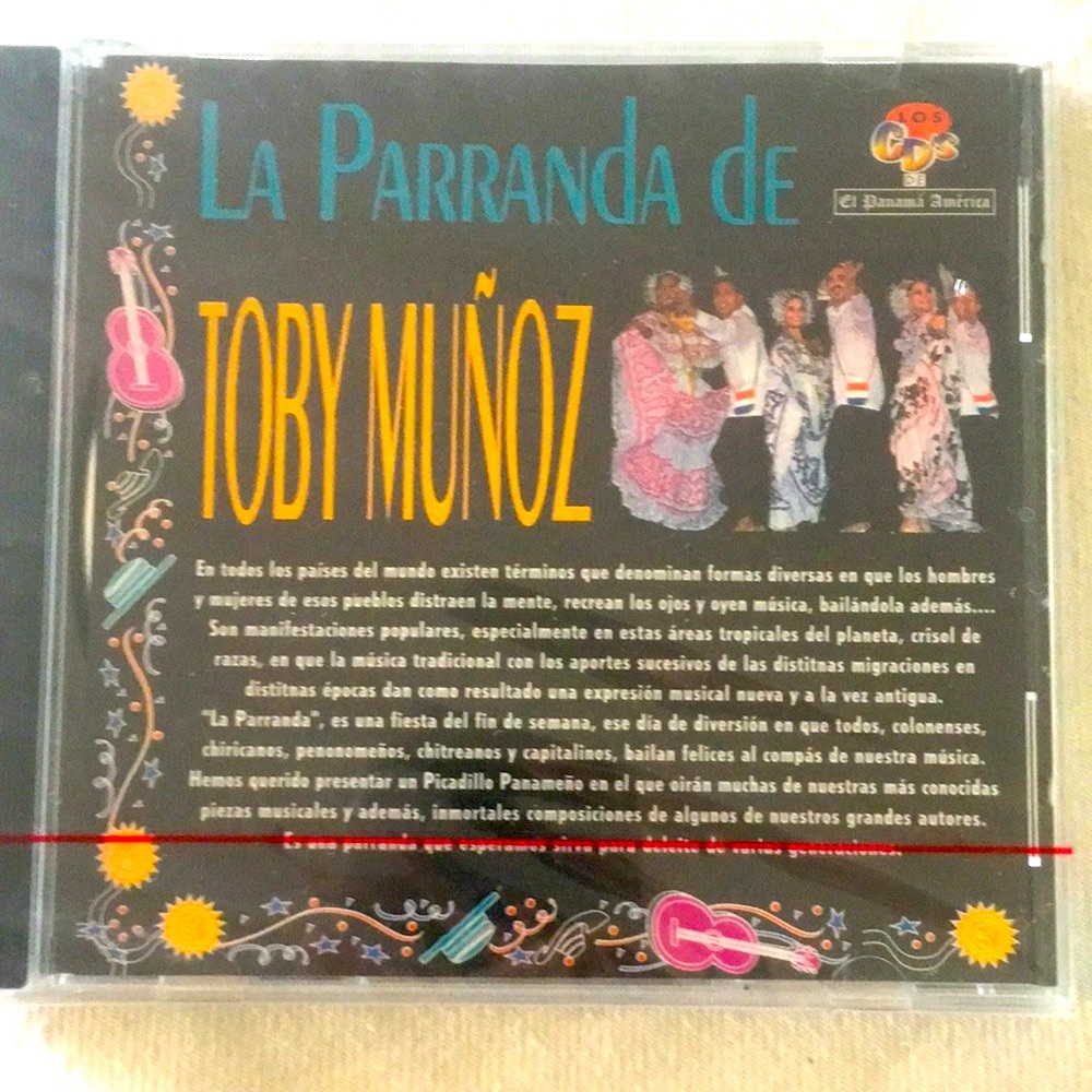 La Parranda de Toby Muñoz - Panamanian Music CD
PANAMANIAN MUSIC
